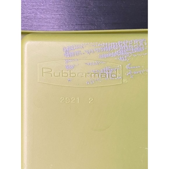 OLIVE GREEN CUTLERY Tray - Rubbermaid Flatware Tray - Vintage 70s - 9" x 12 1/2" - Picture 8 of 8